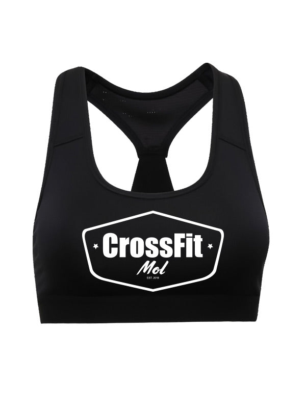 Classic Logo Padded Sports Bra — DEAN CROSSFIT